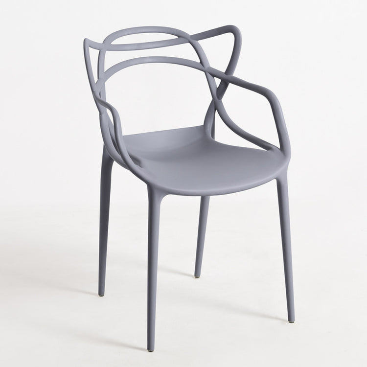Pack 4 Sillas Masters Gris | Ideal Terraza y Interior