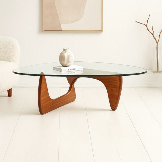 Mesa de Centro Lemont | Madera & Vidrio