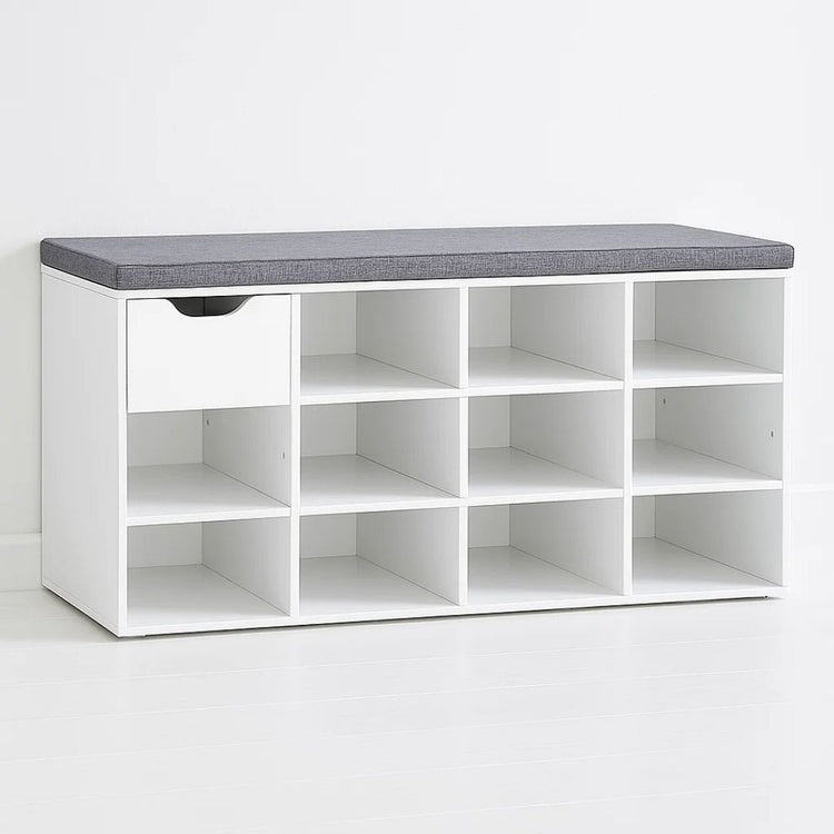 Zapatero Banqueta Blanco Soletta