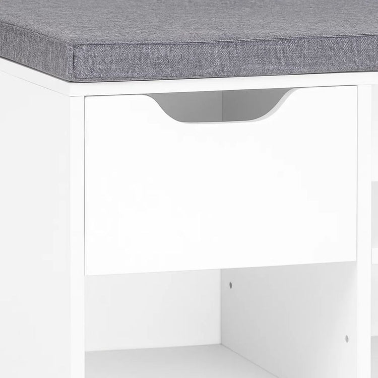 Zapatero Banqueta Blanco Soletta