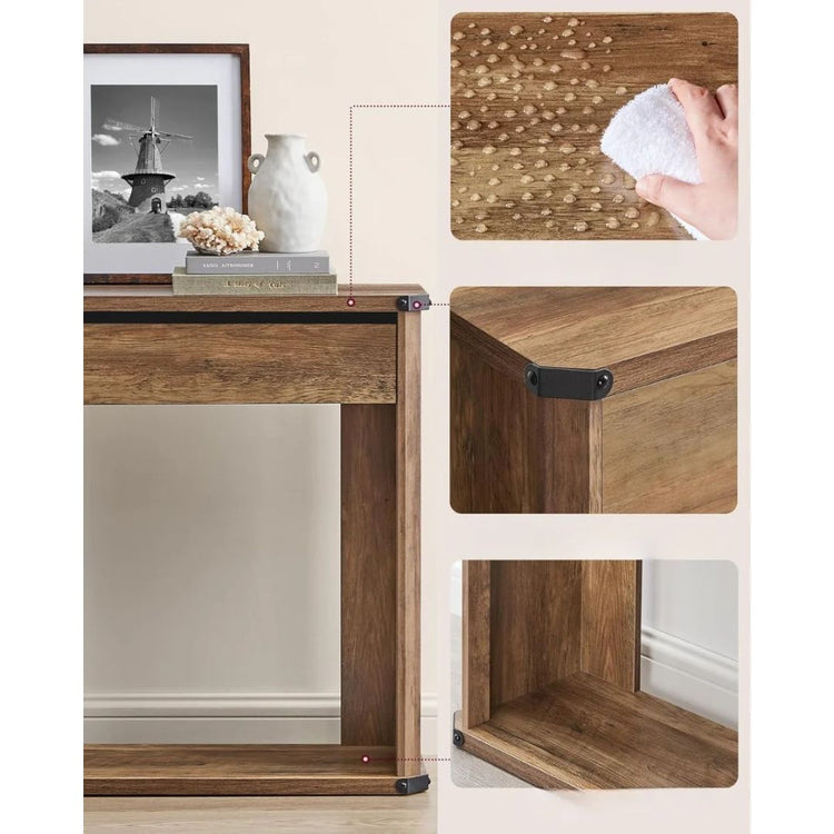 Mueble Recibidor Arrimo Cardona | Marrón Rústico