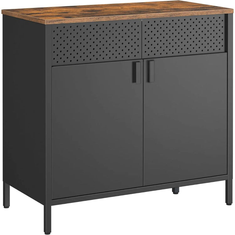 Mueble Buffet Antonio Negro | Metal y Madera
