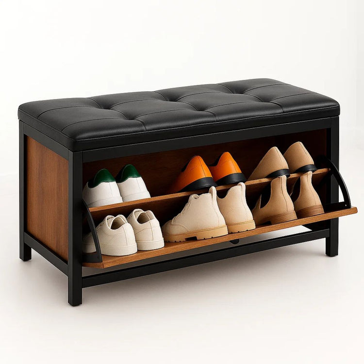 Zapatero Banqueta Clovis | Asiento Acolchado