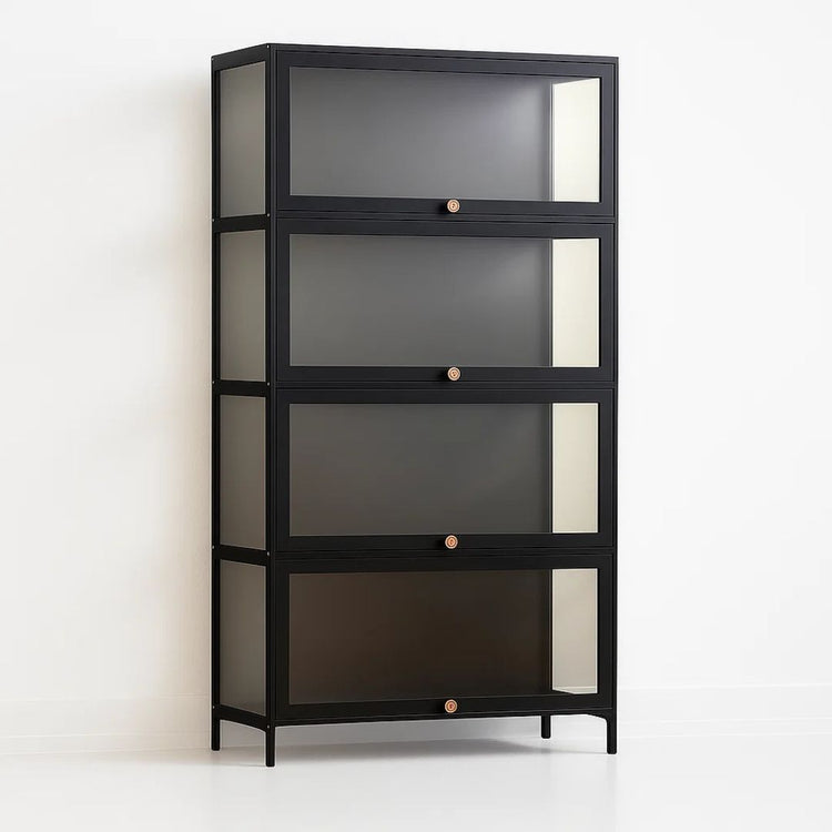 Vitrina Estante Toronto | Bambú Negro