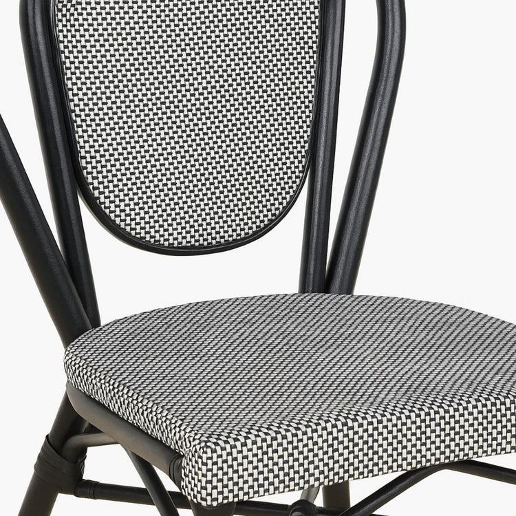 Silla Parisina Ador Gris | Rattan Metal
