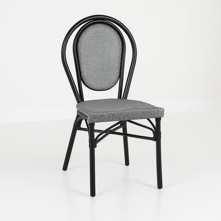 Silla Parisina Ador Gris | Rattan Metal