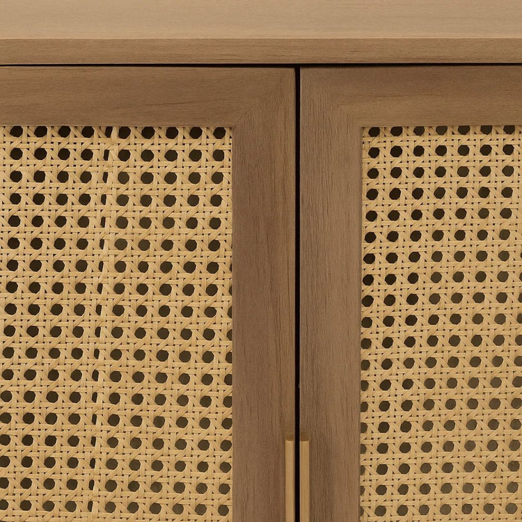 Cómoda Marian | Rattan & Madera