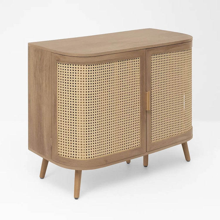 Cómoda Marian | Rattan & Madera