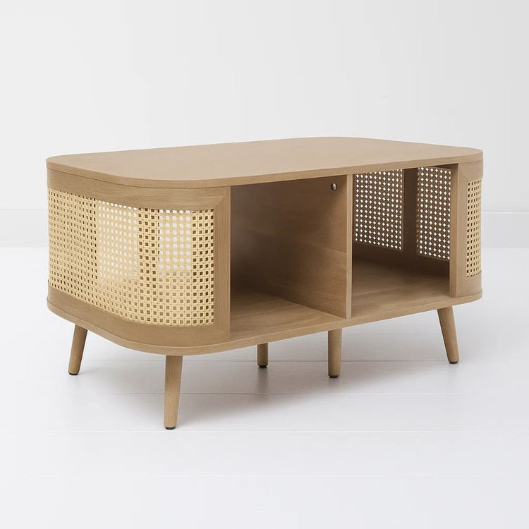 Mesa Central Marian | Rattan & Madera
