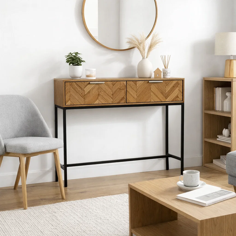 Arrimo Recibidor Tommy | Metal & Madera