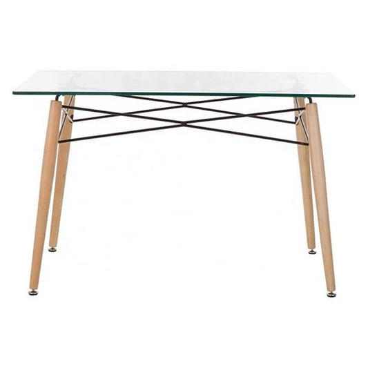 Mesa Rectangular Nórdica Noha 140x90 | Vidrio templado