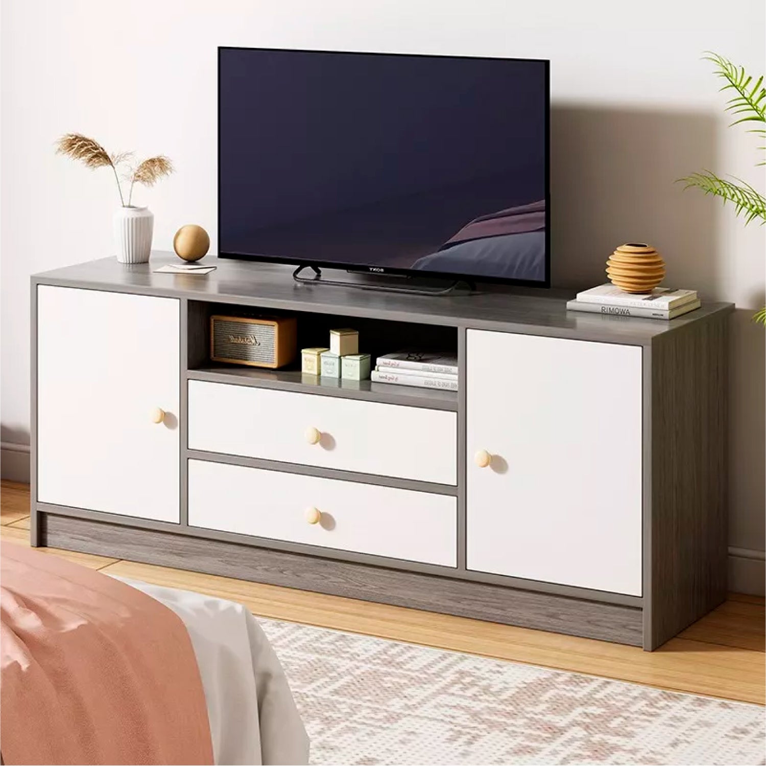 Rack Norelia | Estilo y Organización para tu Sala – Pandalino