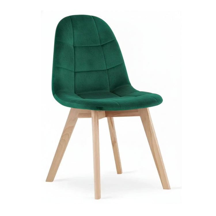 Silla Vorak | Felpa & Madera