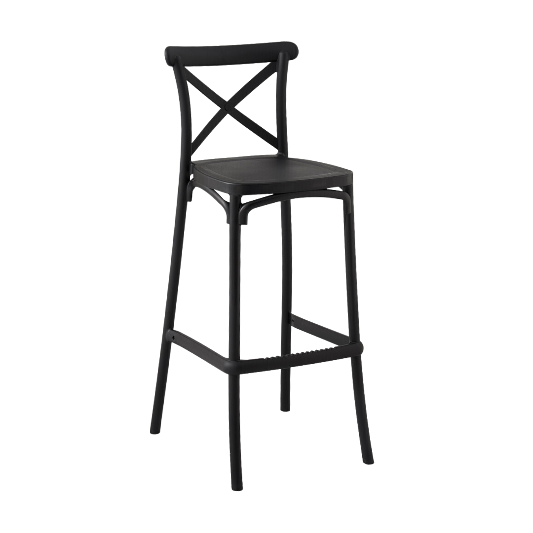 Taburete Crossback (Altura de asiento 75cm) - Pandalino